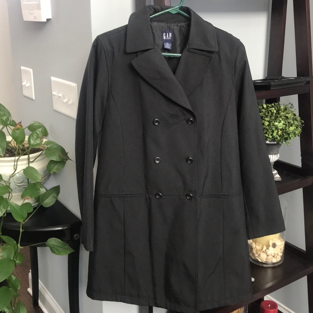 Gap raincoat-Black